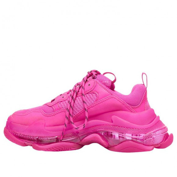 Balenciaga Triple S Clear Sole Pink Chunky Sneakers/Shoes 544351W2FG15059 - 544351W2FG15059