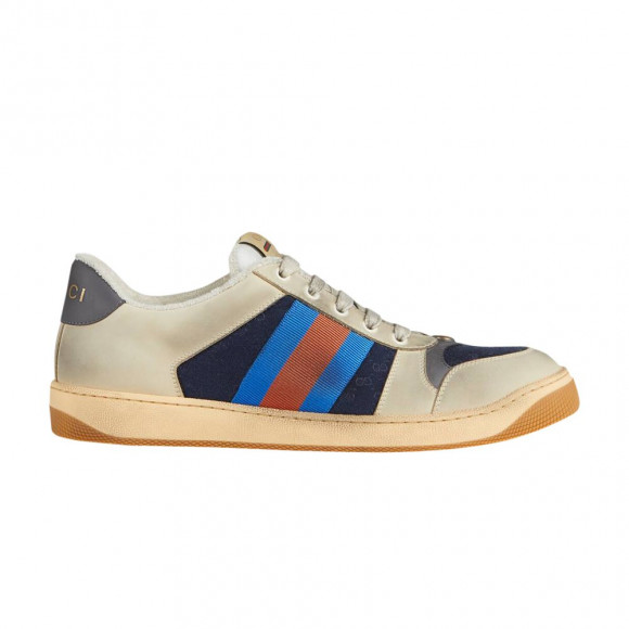 Gucci GG Screener 'White Blue' | Men's Size 11.5 - 546551-99W20-4368