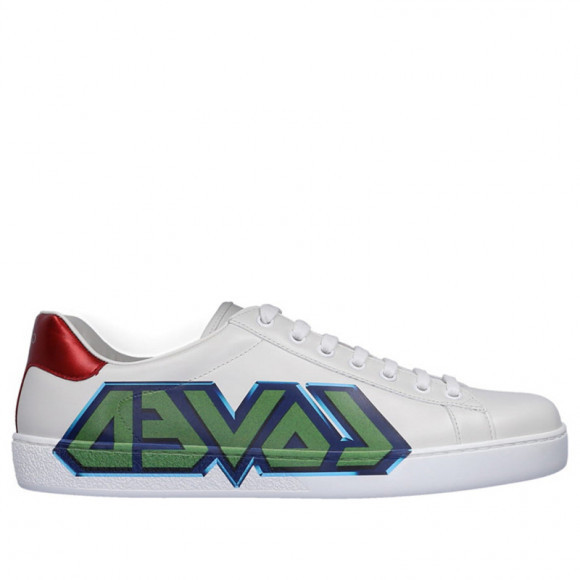 descanso barrera Pegajoso A38V0 - 548758 - Кроссовки в стиле snake gucci - snake Gucci Ace 'Loved'  White/Blue Sneakers/Shoes 548758 - 9062 - 9062 - A38V0