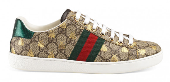 Gucci Ace GG Supreme Bees (Women's) - 550051-9N020-8465-/-550051-9N050-8465