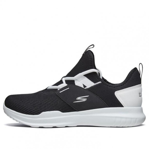 Skechers Go Run Mojo Sports Shoes Black/White Black and White Marathon Running Shoes 55122-BKW - 55122-BKW