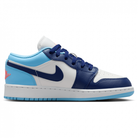 Jordan Aj1 Low Kid's Sneakers - White - Size 3 - Leather - 553560-149