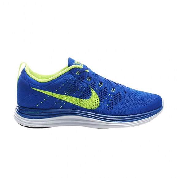 Nike Flyknit Lunar1+ 'Game Royal Volt' | Blue | Men's Size 11 - 554887-474
