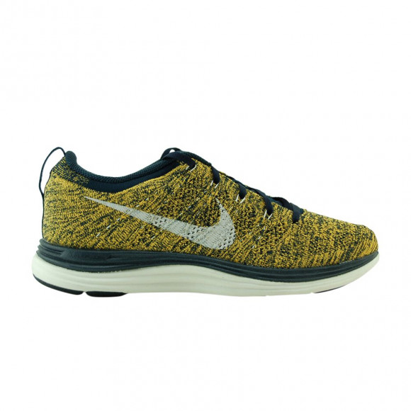 Nike Wmns Flyknit Lunar1+ 'Obsidian Orange' | Women's Size 12 - 554888-481