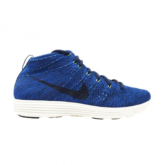 Nike Lunar Flyknit Chukka | Blue | Men's Size 10.5 - 554969-444