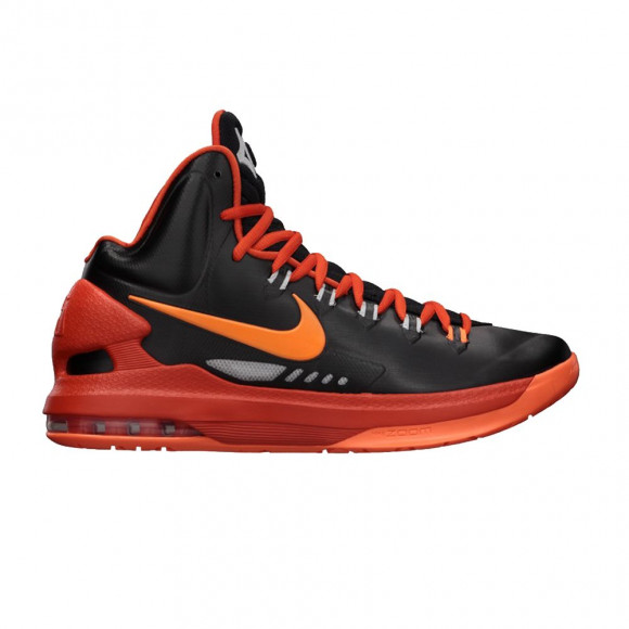 Nike KD 5 'Total Orange' | Black | Men's Size 17 - 554988-006