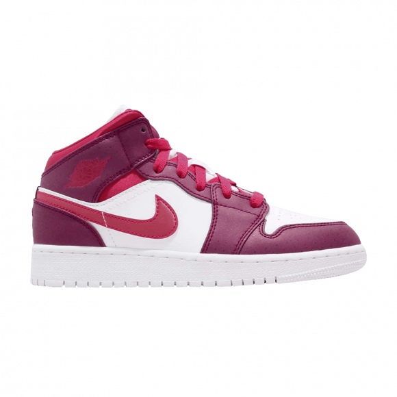 Air Jordan 1 Mid True Berry Rush Pink - 555112-661