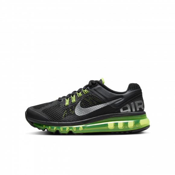 Nike Air Max 2013-løbesko til drenge (35,5-40) - sort - 555426-003