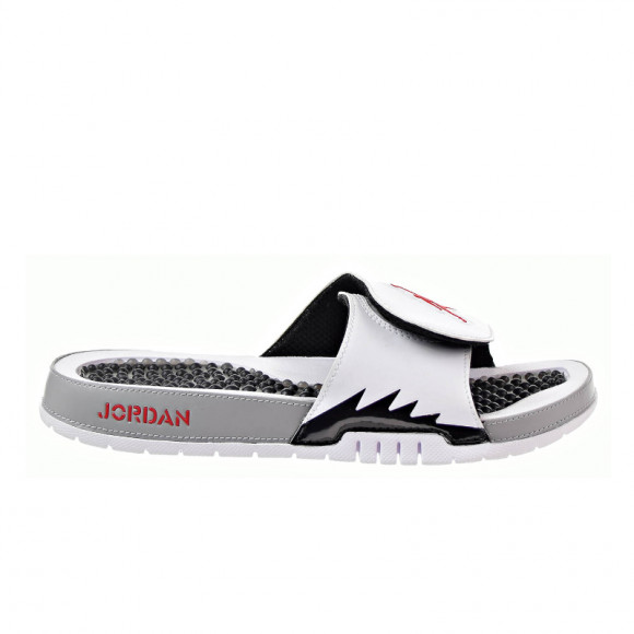 Air Jordan Hydro 5 Slide 'White Red Silver' White/Red-Silver Slides 555501-112 - 555501-112