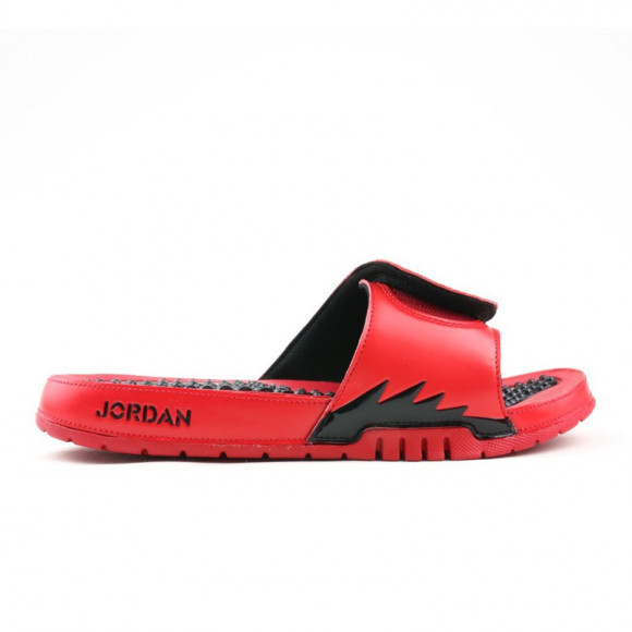 Jordan Hydro 5 Slide 'Red Black' Red/Black Slides 555501-601 - 555501-601