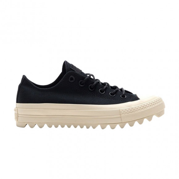 Converse Wmns Chuck Taylor All Star Lift Ripple Ox 'Black' | Women's Size 9 - 559860C