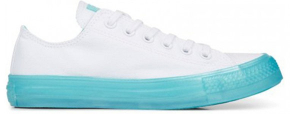 Womens Converse Chuck Taylor All Star Low 'White Bleached Aqua' White/Bleached Aqua WMNS Sneakers/Shoes 560646C - 560646C
