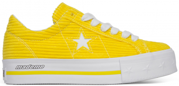Converse One Star Platform Ox MadeMe Vibrant Yellow (W) - 561393C