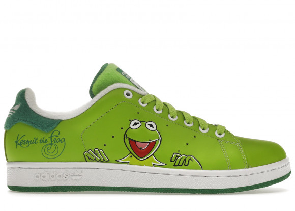 562898 - adidas jenner Stan Smith Kermit the Frog - adidas jenner vl court sports direct deposit