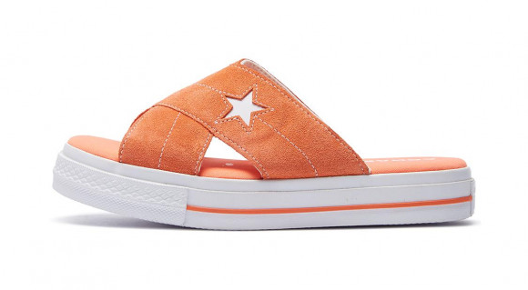 Converse Womens WMNS One Star Sandal 'Orange' Orange/Egret 564146C - 564146C