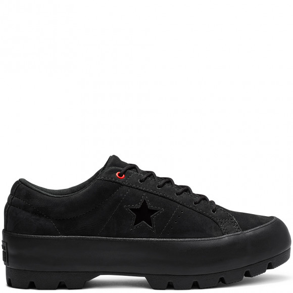 one star lugged platform low top