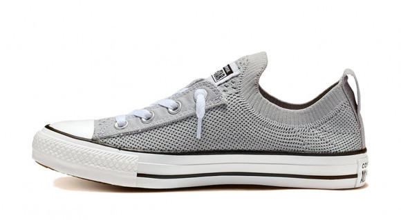 Converse Chuck Taylor All Star Shoreline Knit Slip Low Top Grey Canvas Shoes/Sneakers 565232F - 565232F