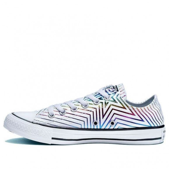 (WMNS) Converse Chuck Taylor All Star Exploding Star Low Top 'White Rainbow' 565440F - 565440F