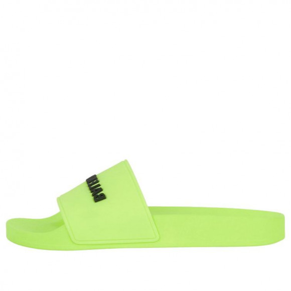 (WMNS) Balenciaga Pool Slide Sandals Yellow - 565547W1S827321