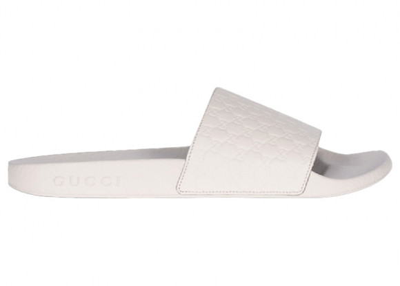 Gucci Microguccissima Slide White - 567115-BMJ00-9522