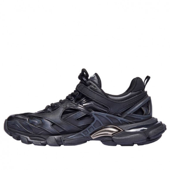 Balenciaga (JarStick) Track.2 # Black Chunky Sneakers/Shoes 568614W2GN11000 - 568614W2GN11000