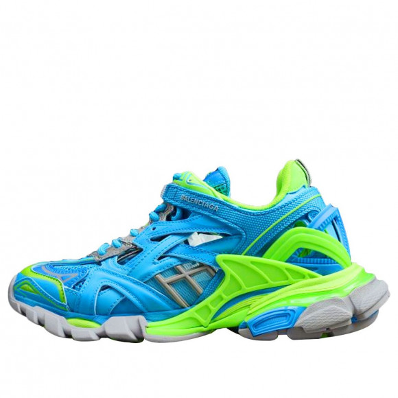 Balenciaga Track.2 Pastel White/Blue/Pink Chunky Sneakers/Shoes