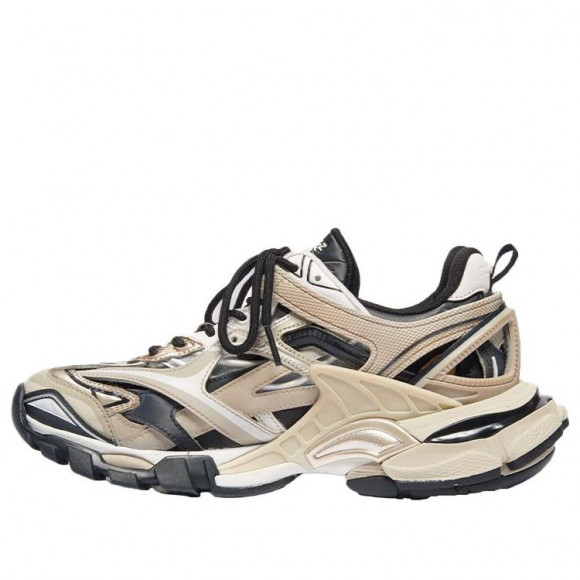 Balenciaga Track.2 CREAMWHITE/BLACK Chunky Sneakers/Shoes 568615W2GN38071 - 568615W2GN38071