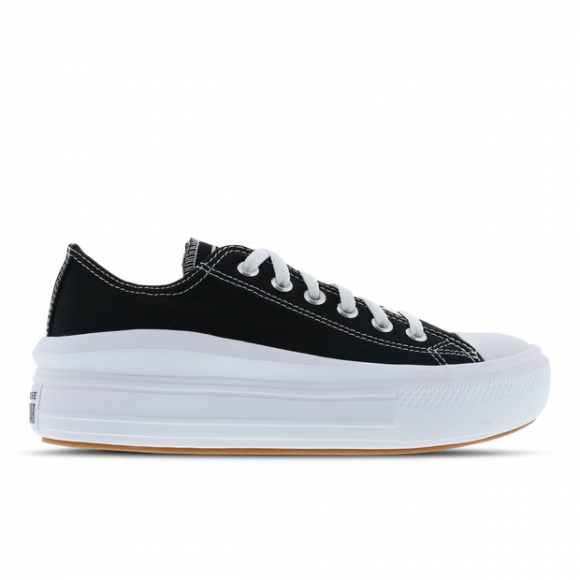 Converse Canvas Color Chuck Taylor All Star Move Low Top Black, White - 570256C