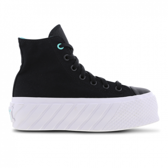 Converse Black Chuck Taylor All Star Lift Ripple High Sneakers ... وام