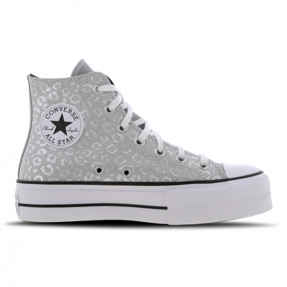 Converse Authentic Glam Platform Chuck Taylor All Star Silver Grey - 572043C