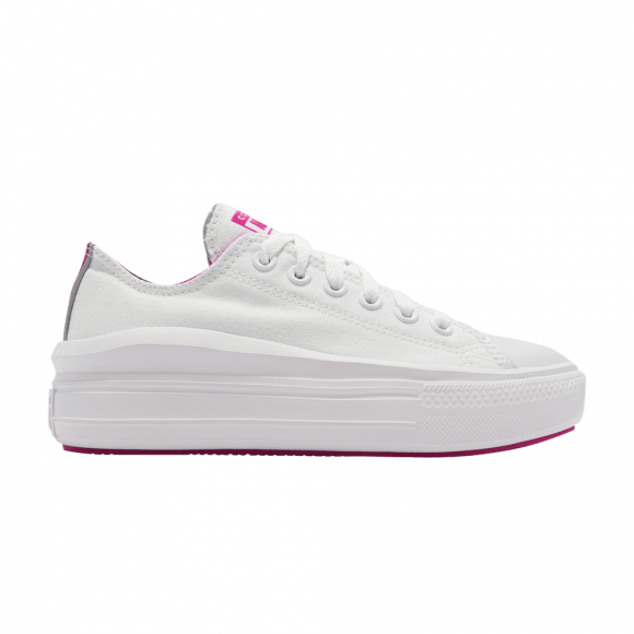 Converse Wmns Chuck Taylor All Star Move Low 'White Purple' - 572071C