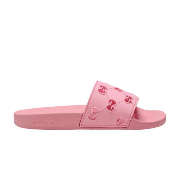 Gucci Wmns GG Slide Rubber 'Pink' - 573922-JDR00-5846
