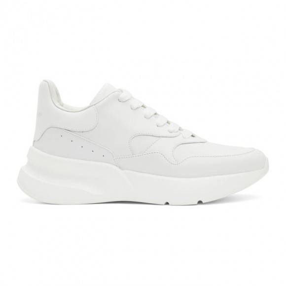Alexander McQueen White Oversized Runner Sneakers - 575425WHRU3