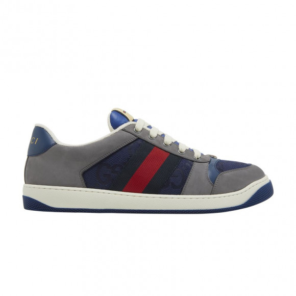 Gucci GG Screener 'Grey Navy' | Men's Size 11.5 - 576223-FAA3T-4551