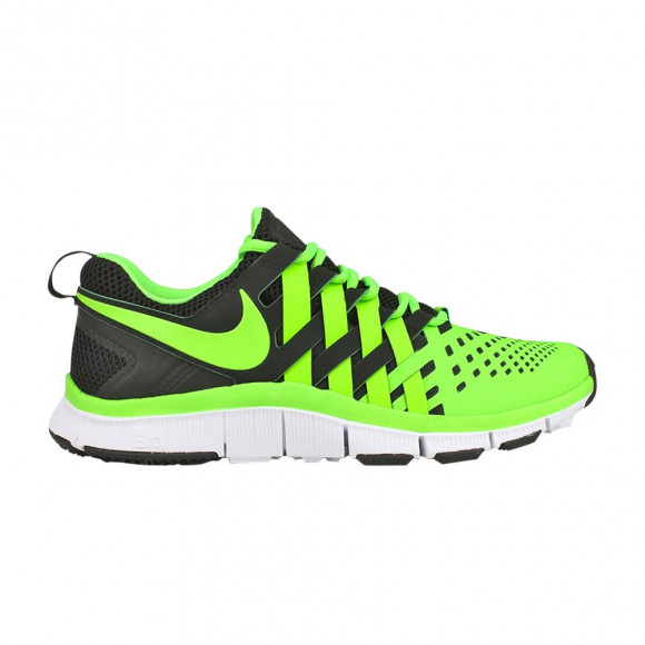 Nike Free Trainer 5.0 'Black Flash Lime' | Men's Size 10 - 579809-003