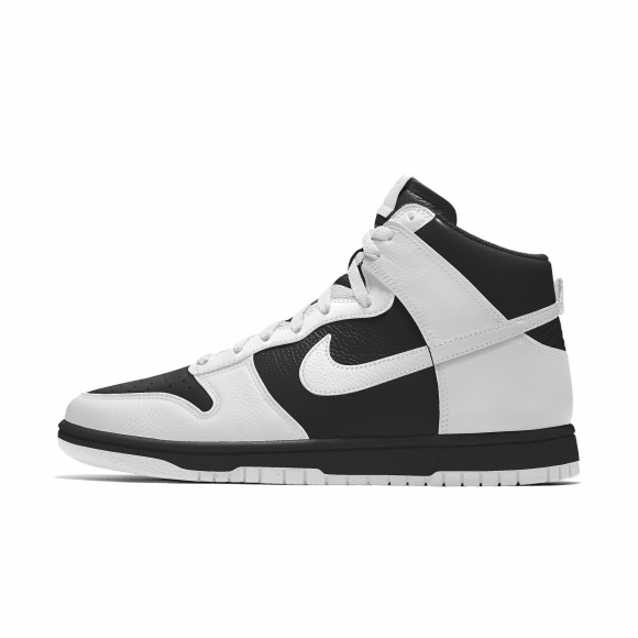Chaussure personnalisable Nike Dunk High By You pour femme - Noir - 5835981658