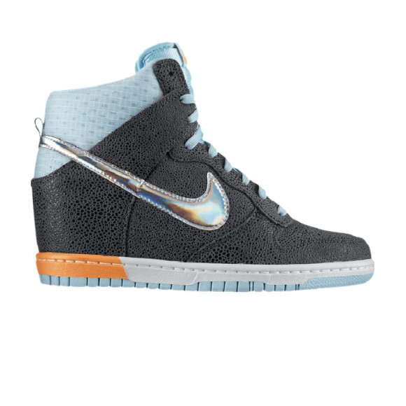 Nike Wmns Dunk Sky High Premium 'Dark Grey Glacier Ice' | Women's Size 7 - 585560-002