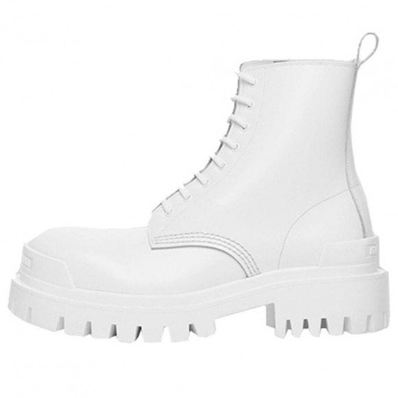 Balenciaga White Marten Boots 590974WA9679011 - 590974WA9679011