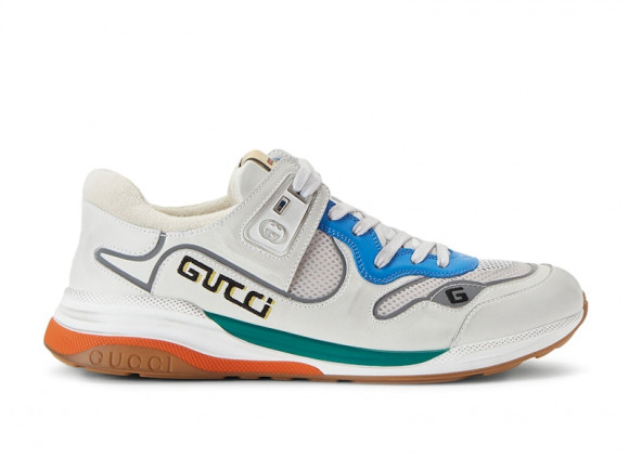 Gucci Ultrapace 'White' White/Blue/Silver/Grey/Silver Reflective Marathon Running Shoes/Sneakers 592345-02JM0-9089 - 592345-02JM0-9089