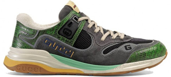 Gucci Ultrapace 'Green Tejus Printed' Green Tejus Printed Marathon Running Shoes/Sneakers 592345-1LH10-3175 - 592345-1LH10-3175