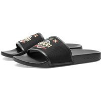 Gucci Men's Pursuit Worldwide Flag Slide in Black - 599143-9PYX0-1000