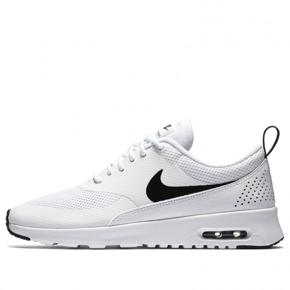 tener Ya que Marty Fielding Nike Womens Air Max Thea White Black Marathon Running Shoes/Sneakers  599409-103