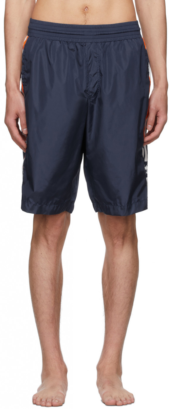Gucci Blue Interlocking G Swim Shorts