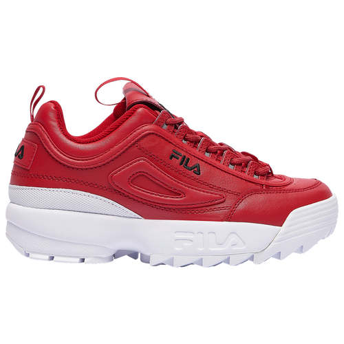 Fila Disruptor II Premium - Women's Training Shoes - Red / Black / White - 5FM00540-602