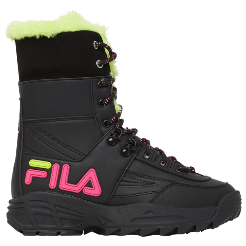 fila boots black