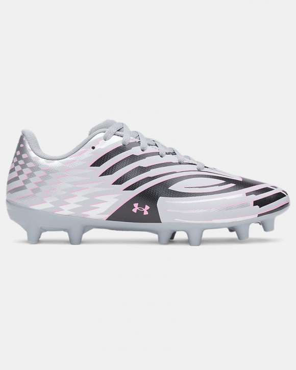 UA Shadow Club 4 FG Jr. Boys' Soccer Cleats - 6006237-035