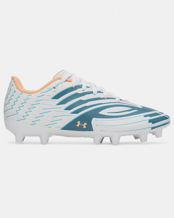 UA Shadow Club 4 FG Jr. Boys' Soccer Cleats - 6006237-100