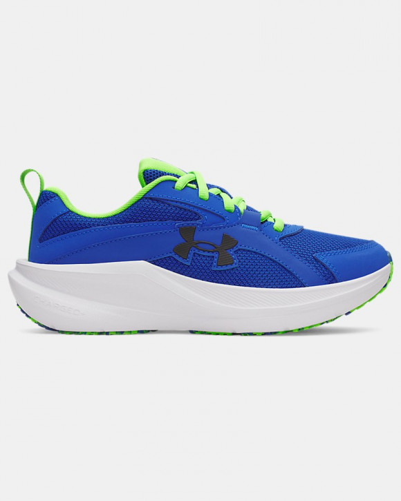 UA Charged+ Assert 11 Boys' Grade School Running Shoes - 6006905-401