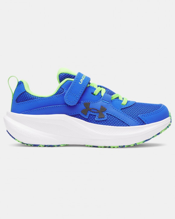 UA Charged+ Assert 11 Boys' Pre-School Running Shoes - 6006906-401