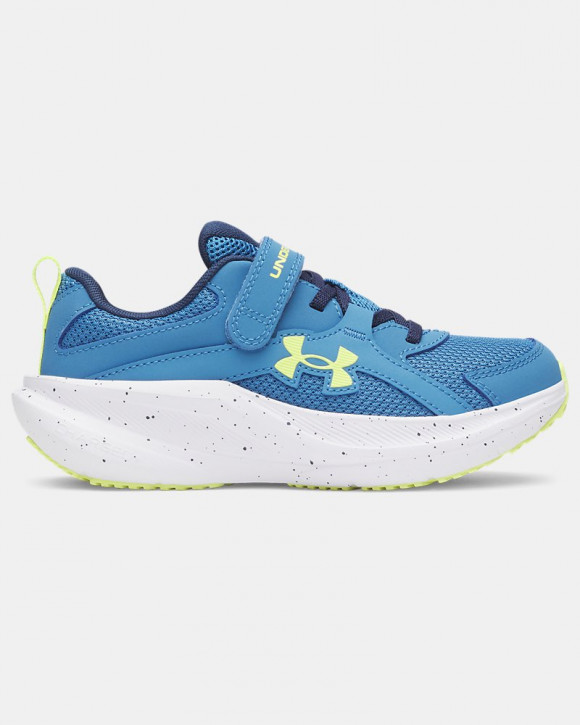 UA Charged+ Assert 11 Boys' Pre-School Running Shoes - 6006906-430